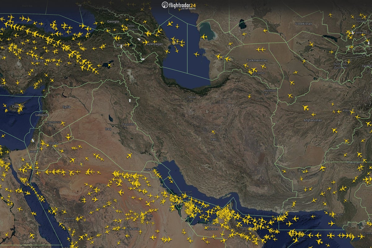 Flights cancelled and routes suspended after US and Israel launch strikes on Iran