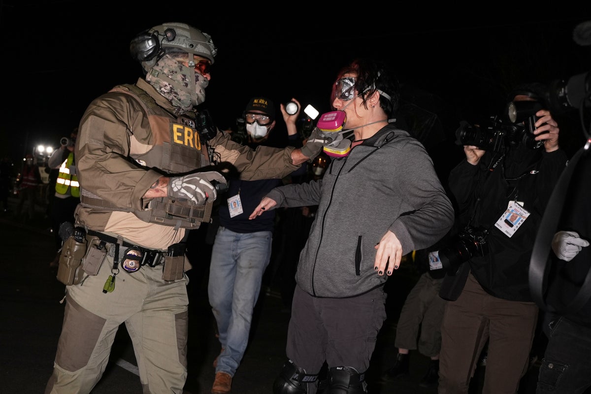 NJ governor sends state police to set up protest zone outside contested immigration detention center