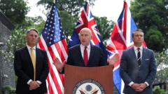 US, UK and Australia to develop underwater drone technology