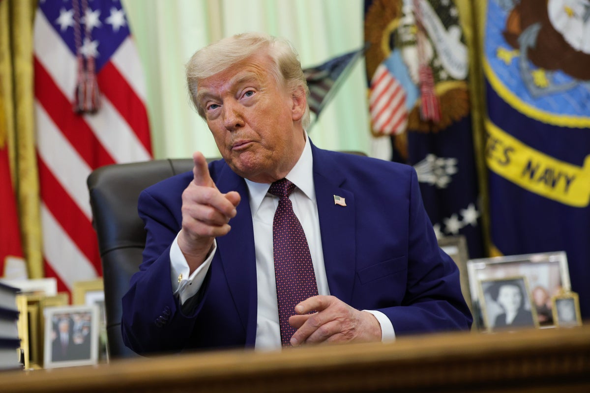Trump describes Iran ceasefire as ‘shooting in a moderate manner’ in bizarre press conference